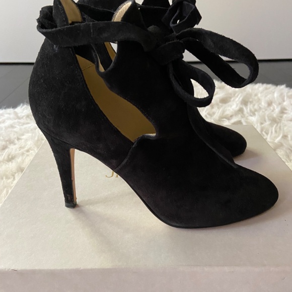 Jimmy Choo Marina 90 Ankle Boots - Black suede, size 39. - Picture 6 of 7